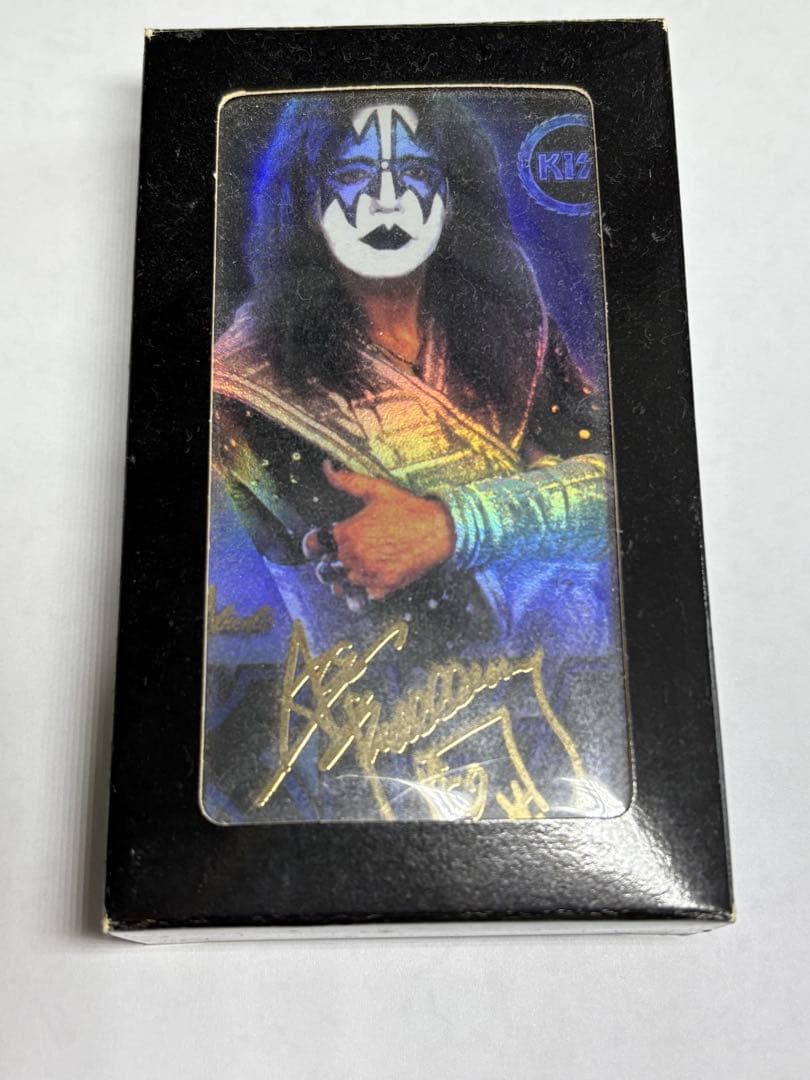 エース・フレーリー(KISS)純金製カード　シリアルナンバー24k証明書付き