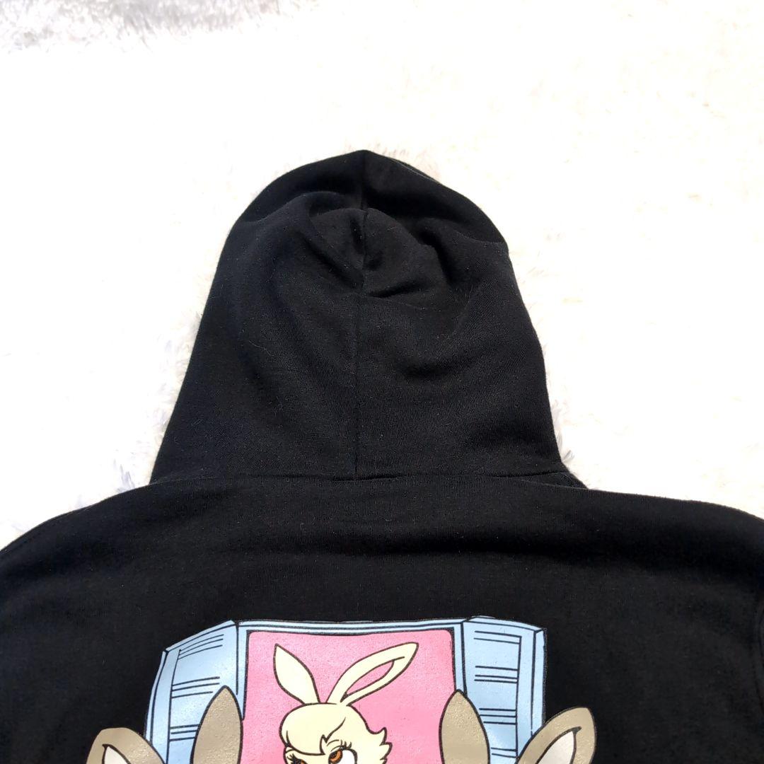 極美品✨️ FR2 パーカー ファイヤーパターン 色情兎 bunny 妖艶 希少