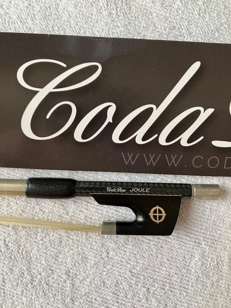 【美品】Coda Bow Joule バイオリン弓 箱付き カーボン コーダボウ