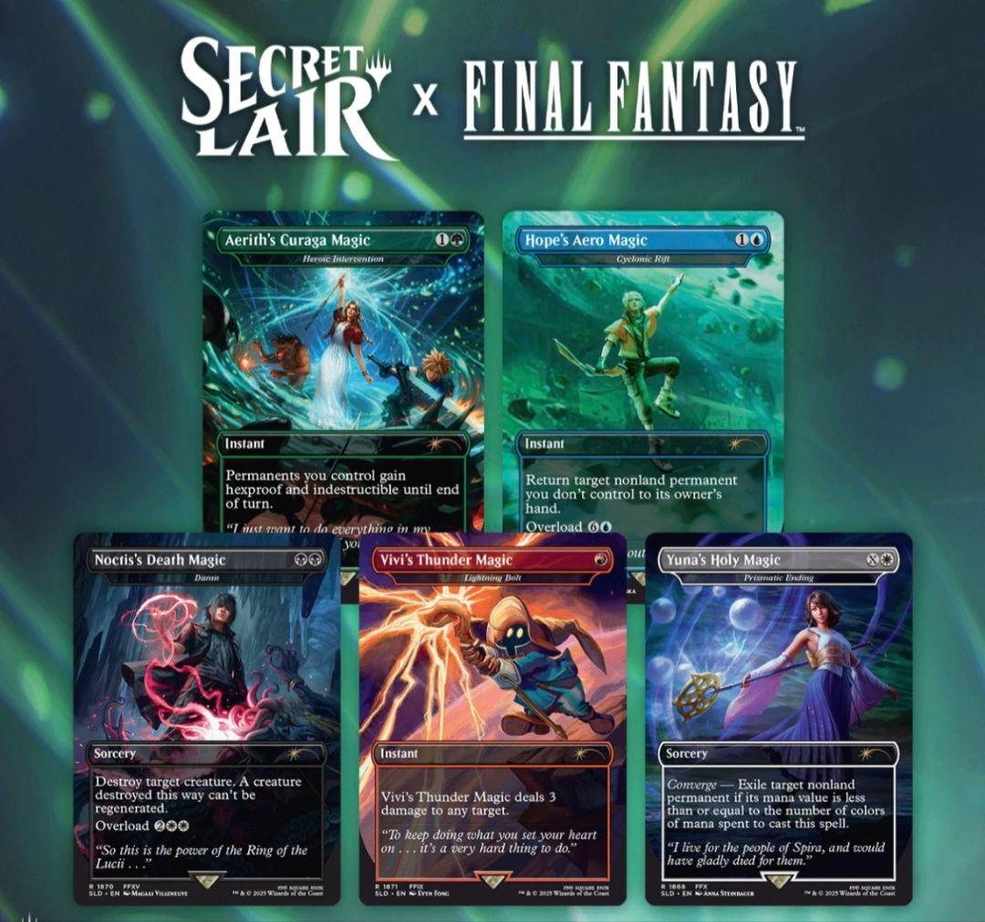 英 Secret Lair FINAL FANTASY Grimoire