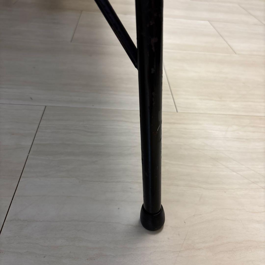 【used】アンティーク　ダイニングテーブル　オレンジタイル　ヴィンテージ