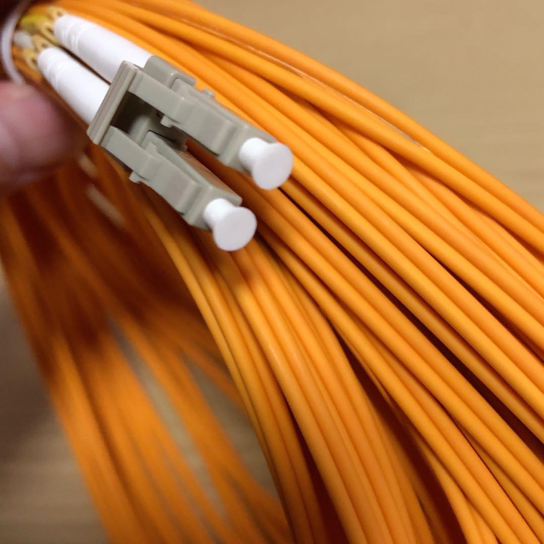 1点限り✨ 光配線コード 光ファイバーケーブル 宅内配線ケーブル 30メートル