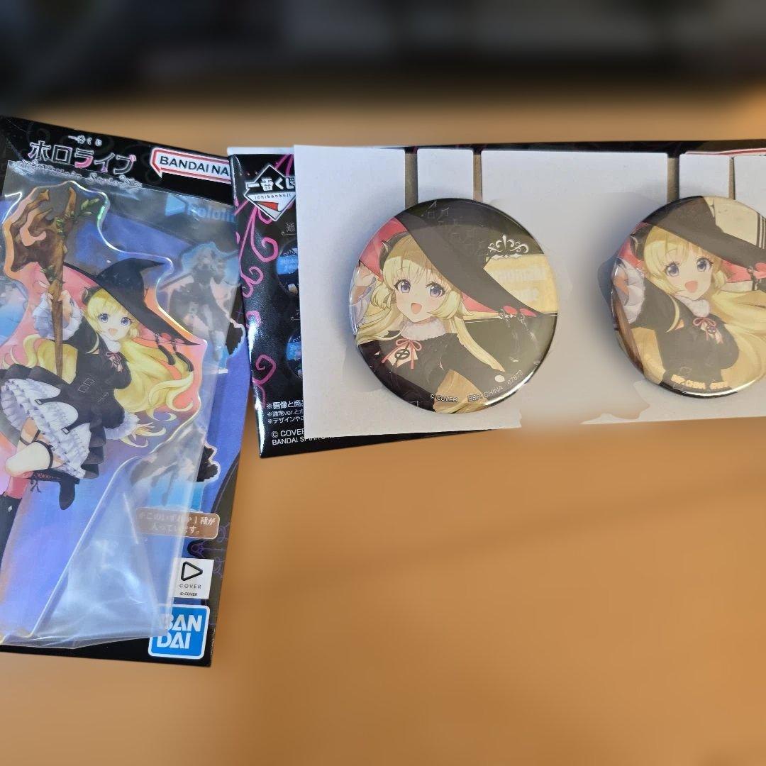 空*石様 ホロライブ 一番くじ 角巻わため フィギュア　アクスタ　缶バッジ　チャ