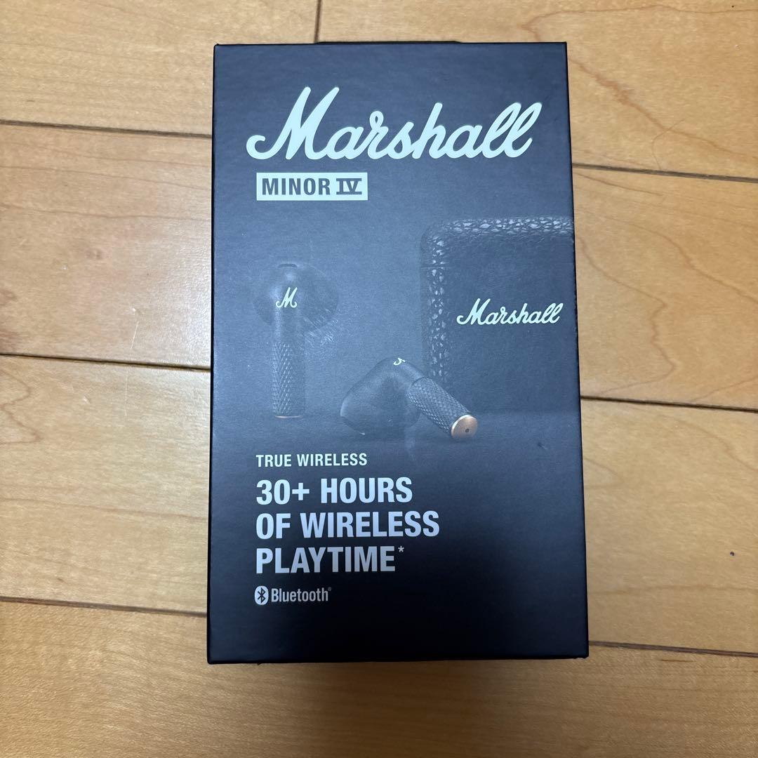 あずき マーシャル イヤホン MINOR4