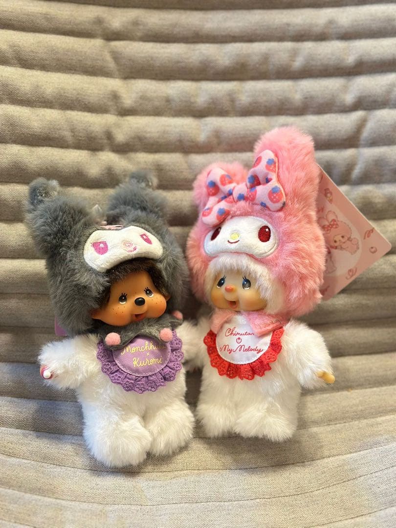 チムタン✖︎マイメロディー＆モンチッチ✖︎クロミ キーチェーン お値下げ不可 2体組