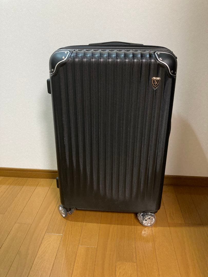 New Trip ブラック キャリーケース Lサイズ 95L