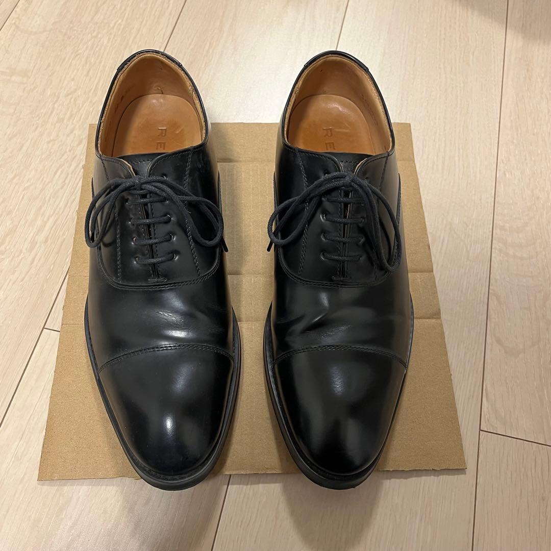 【美品】REGAL 811R ストレートチップ 24cm B 黒