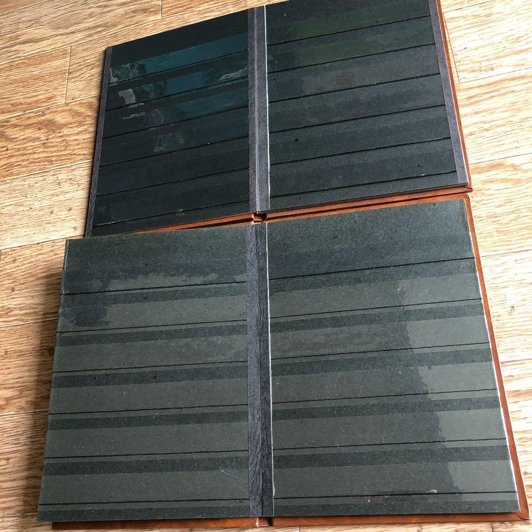 ブランド品な切手ストックブック2冊218×160mm各12ページ6段透明シート！