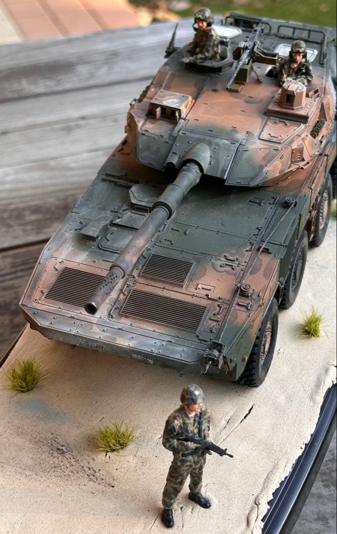 完成品プラモデルタミヤ1/35スケール 陸上自衛隊16式機動戦闘車C5ウインチ付