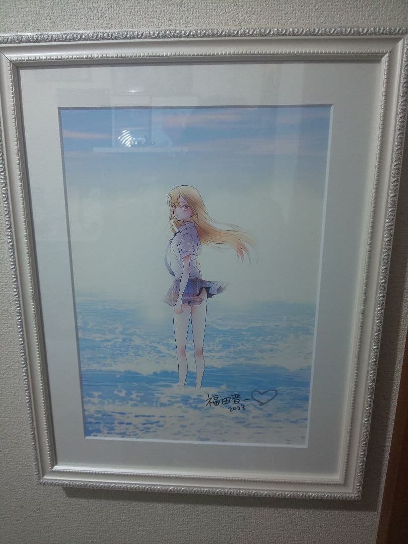 その着せ替え人形は恋をする　福田晋一　直筆サイン入り　複製原画 喜多川海夢