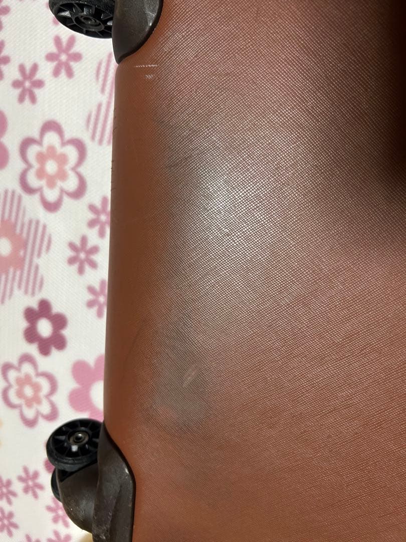 COACH ブラウン レザーキャリーケース