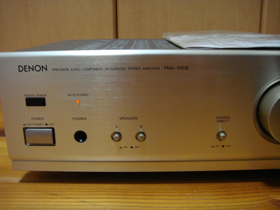 整備済 DENON デノン プリメインアンプ PMA-390Ⅱ取説付