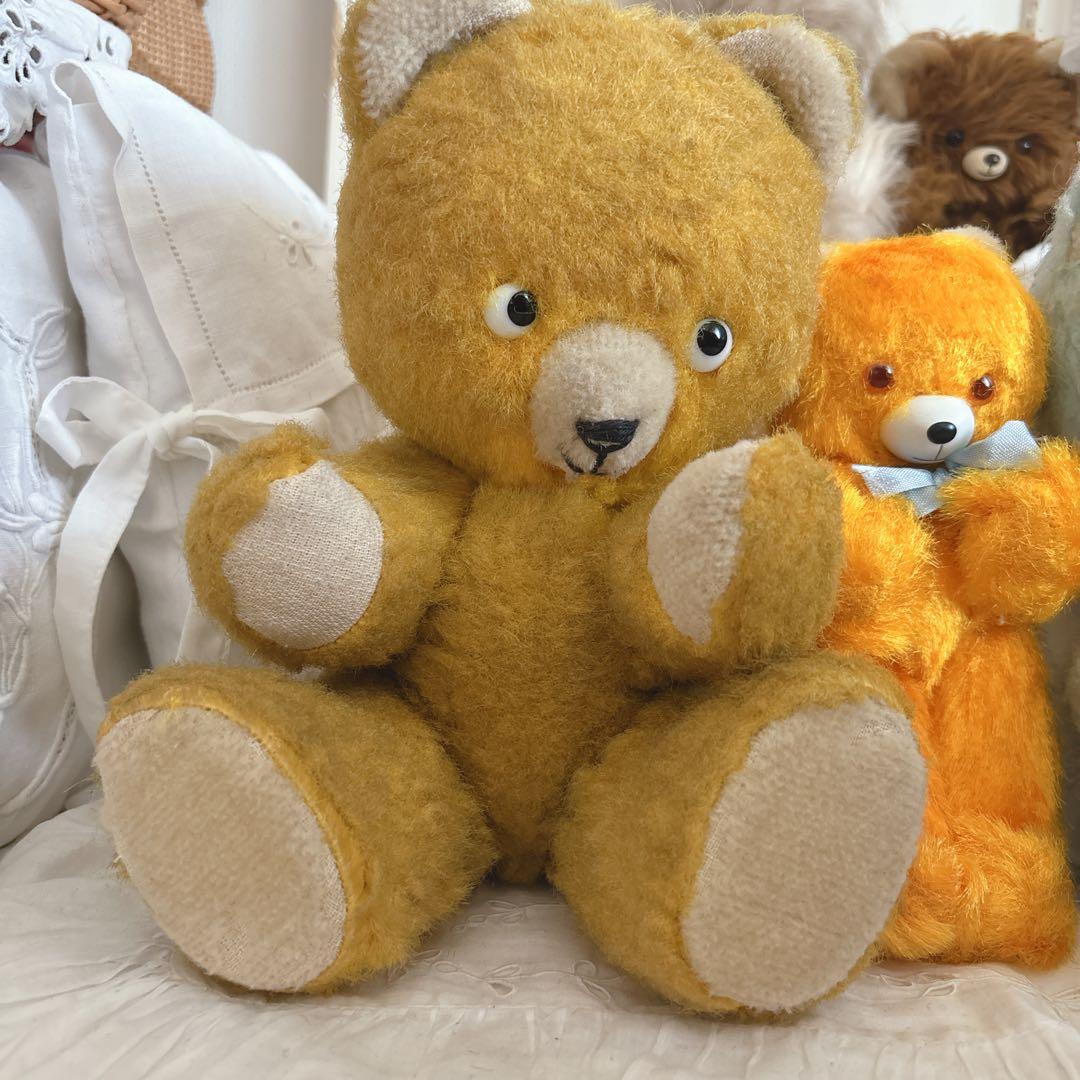 ポンチ目　新品　DDRベア　セット　アンティークベア　ヴィンテージテディベア
