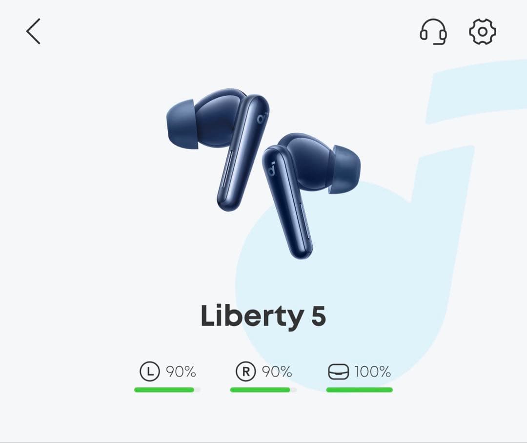 Liberty 5 ワイヤレスイヤホン
