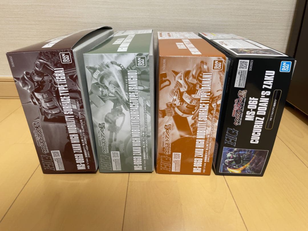 ガンプラ HG ククルス・ドアンの島 4体セット