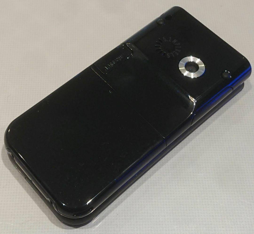 新品 レア ドコモ N-06B BLACK ブラック ガラケー ワンセグ ゲーム