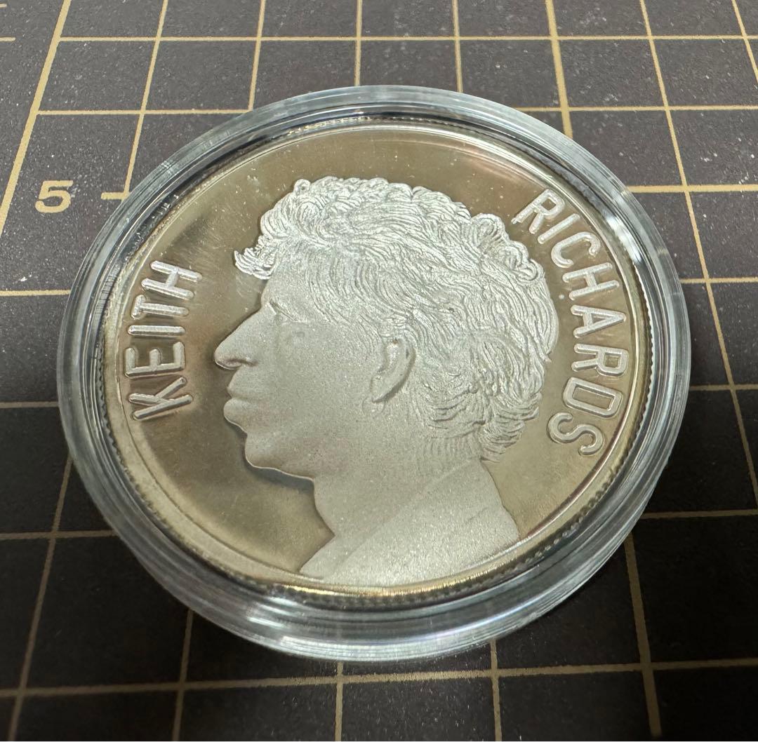 【公式US】ローリングストーンズ　キースリチャーズ　シルバー　175