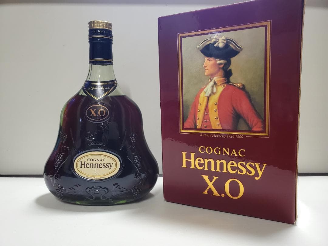 Y*L様 ヘネシー XO 金キャップ グリーンボトル コニャック ブランデー 箱