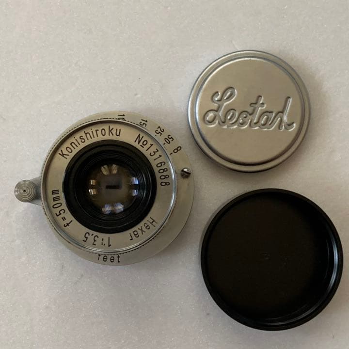 Konishiroku Hexar ヘキサー 50mm f3.5 沈胴式 L39