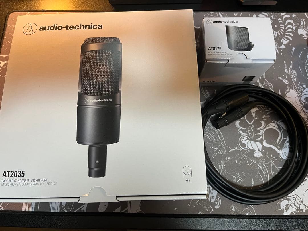 audio-technica AT2035 コンデンサーマイク