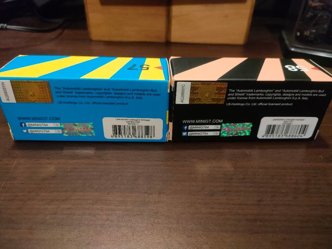 MINIGT 57 58 LB Works Lamborghini 2台セット