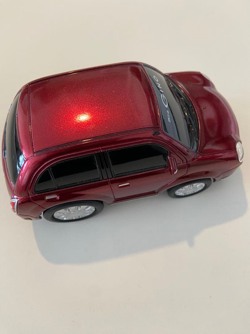 美品　非売品 ダイハツ ミラジーノ プルバックカー　赤　ワインレッド