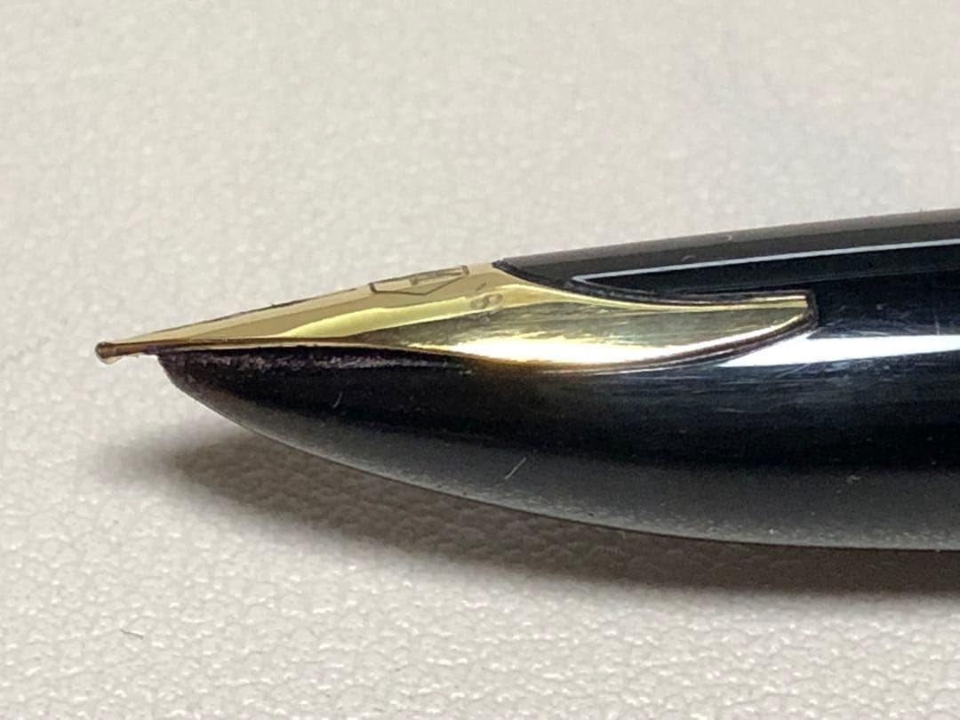 WATERMAN ウォーターマン カレン 万年筆 アンバーシマー 美品