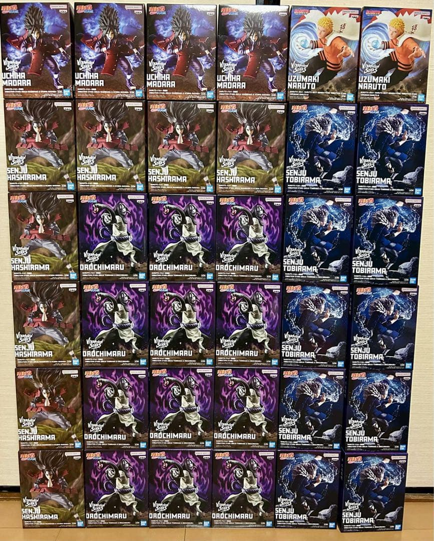 ナルト VIBRATION STARS フィギュアセット 36個