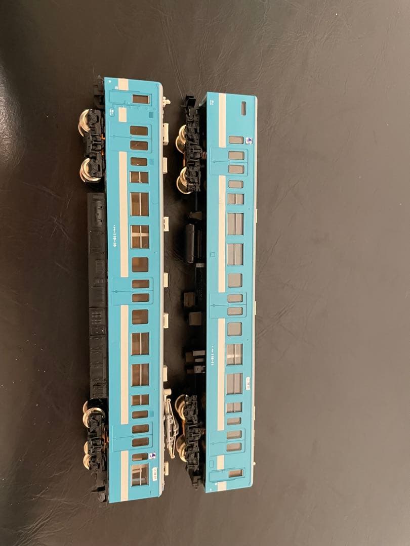 【現状品】グリーンマックス 119系　組み立て品　二両＋二両　動力化済み
