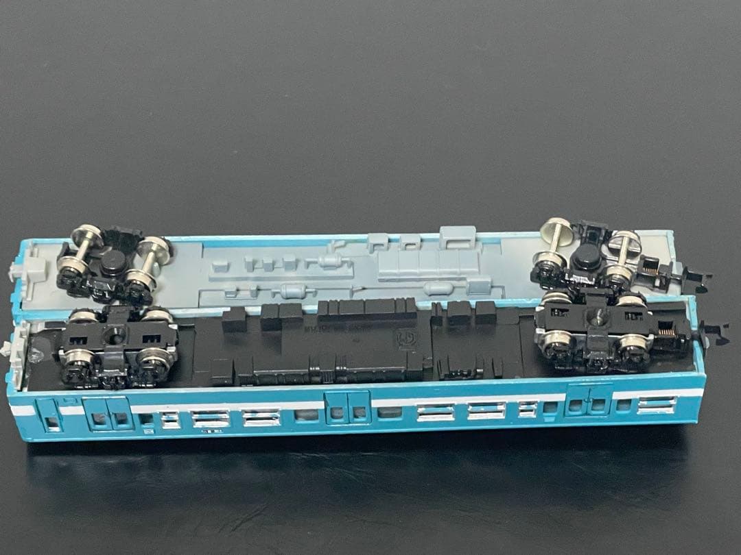 【現状品】グリーンマックス 119系　組み立て品　二両＋二両　動力化済み