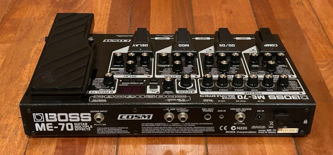 美品☆BOSS ME-70 マルチエフェクター 動作良好　フォロー割あり！