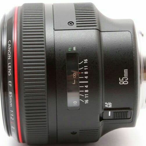 Canon EF85mm F1.2 L II USM 単焦点