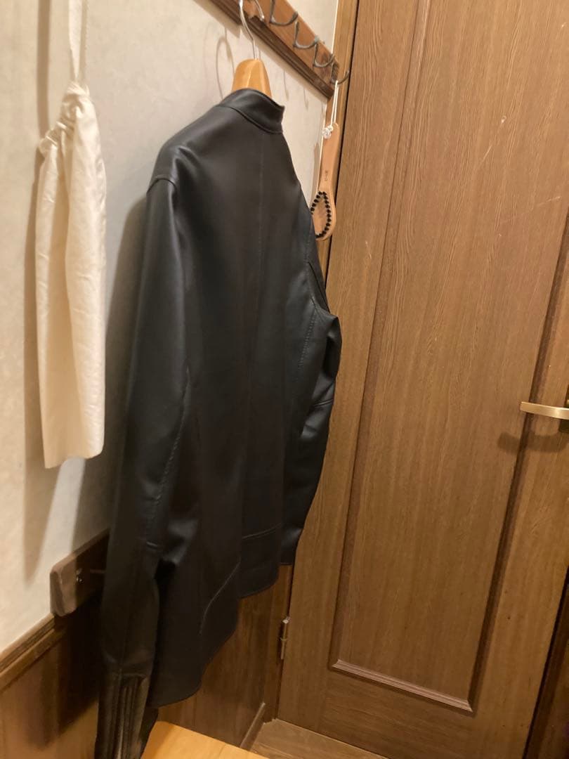 チャス様⭐︎ 美品　BEAMS HEART シングルライダースジャケット XL