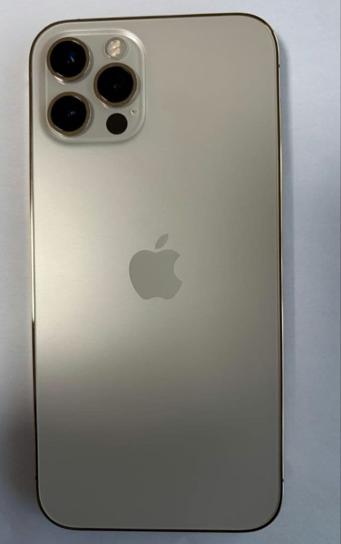 「SIMロックなし」Apple iPhone 12 Pro ゴールド 箱付き