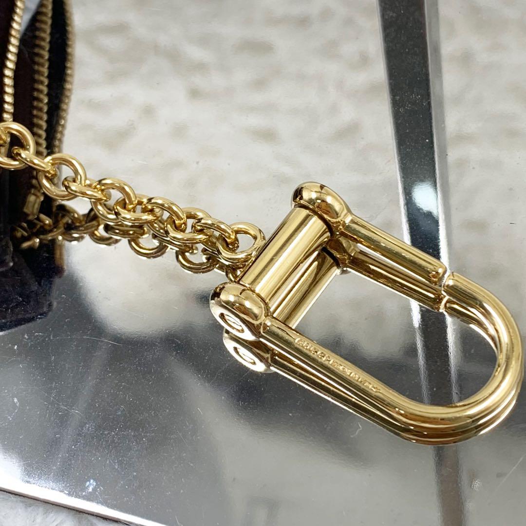 【✨極美品✨】 グッチ オフィディア ケース キーフック付き ブラウン