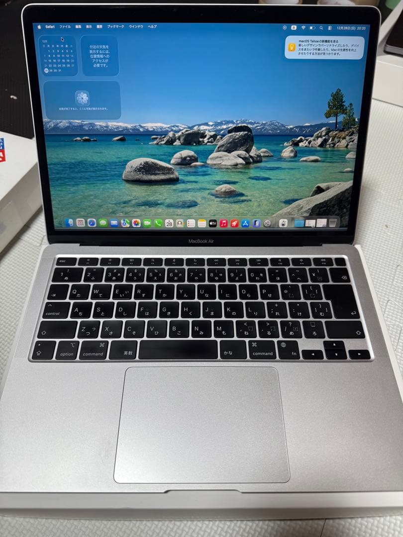 Apple MacBook Air (M1, 2020) 本体