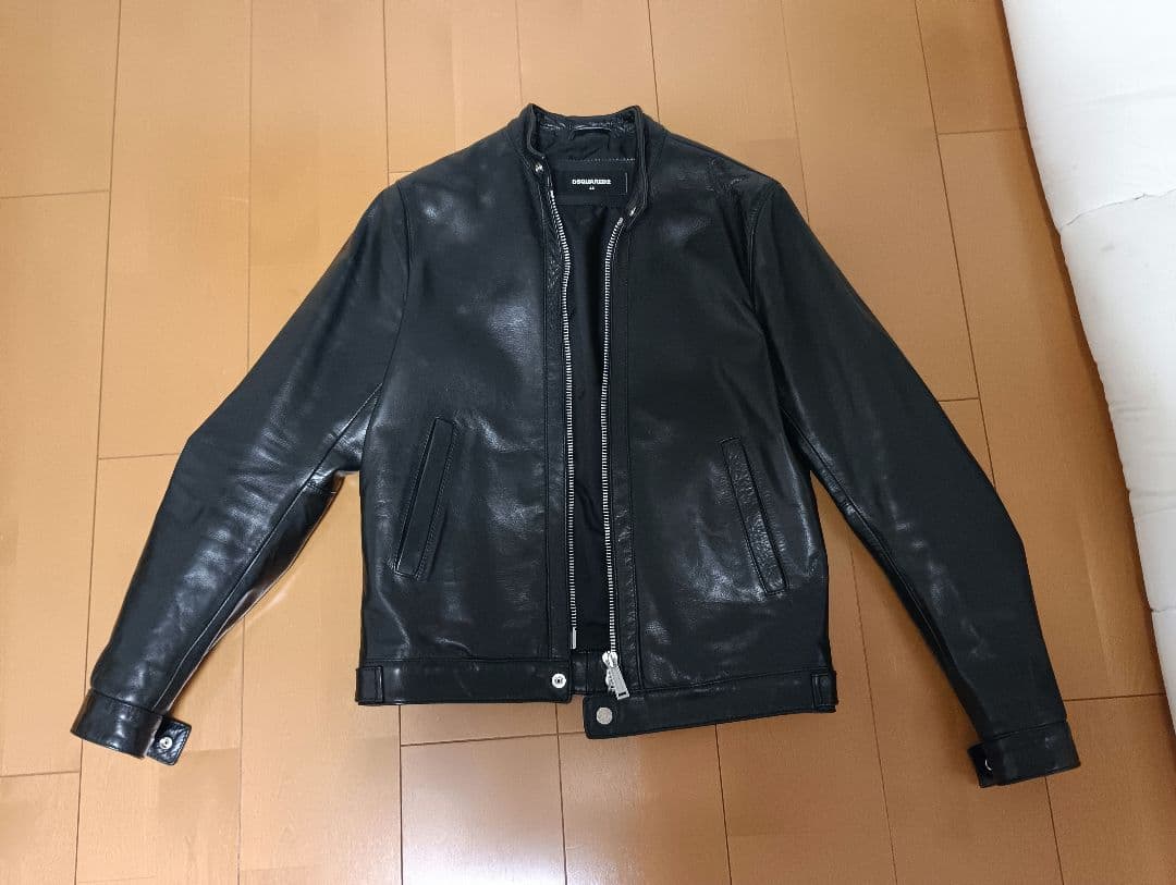 ディースクエアード　レザージャケット