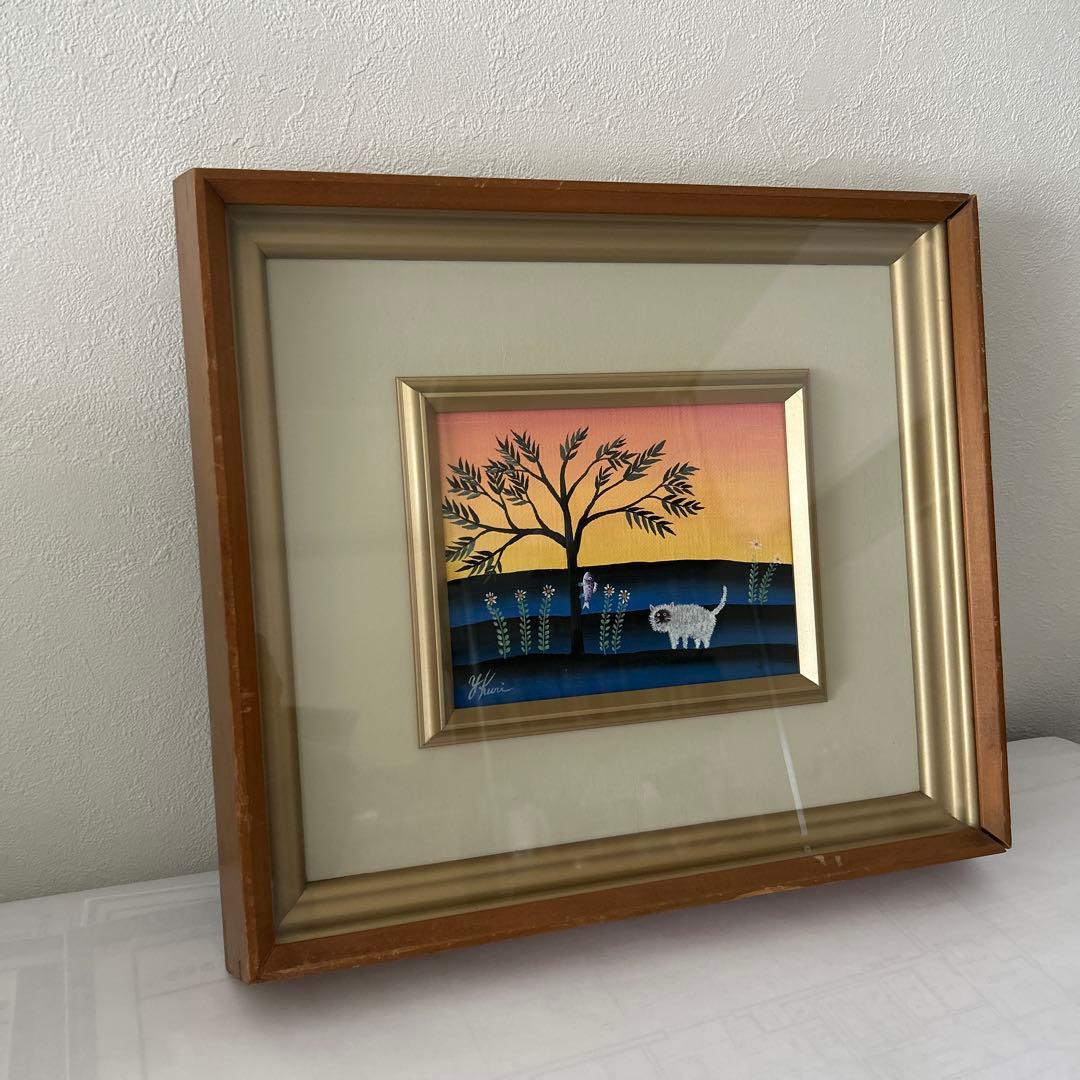 久里洋二　油彩画 希少