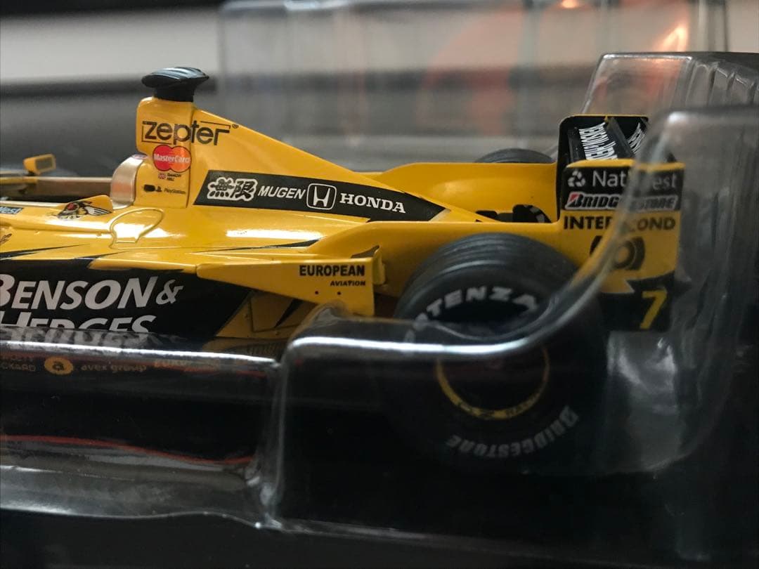 日本未発売　ビッグスケール F1 コレクション ジョーダン199 タバコ仕様