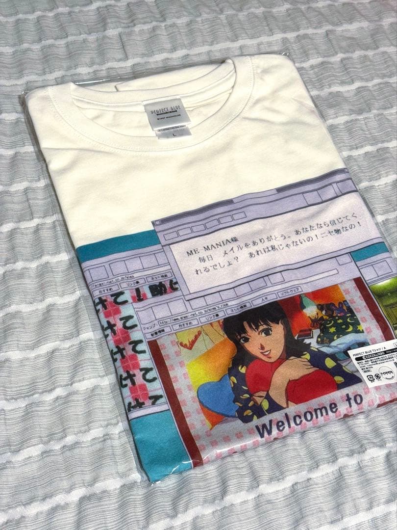 PERFECT BLUE パーフェクトブルー Tシャツ Lサイズ 未麻の部屋