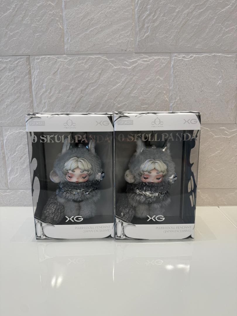 SKULLPANDA × XG POPMART スカルパンダ 2個セット
