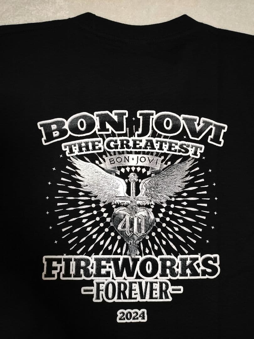 BONJOVI　Fireworks　花火　ピンズ　ボン・ジョヴィ　ボンジョビ