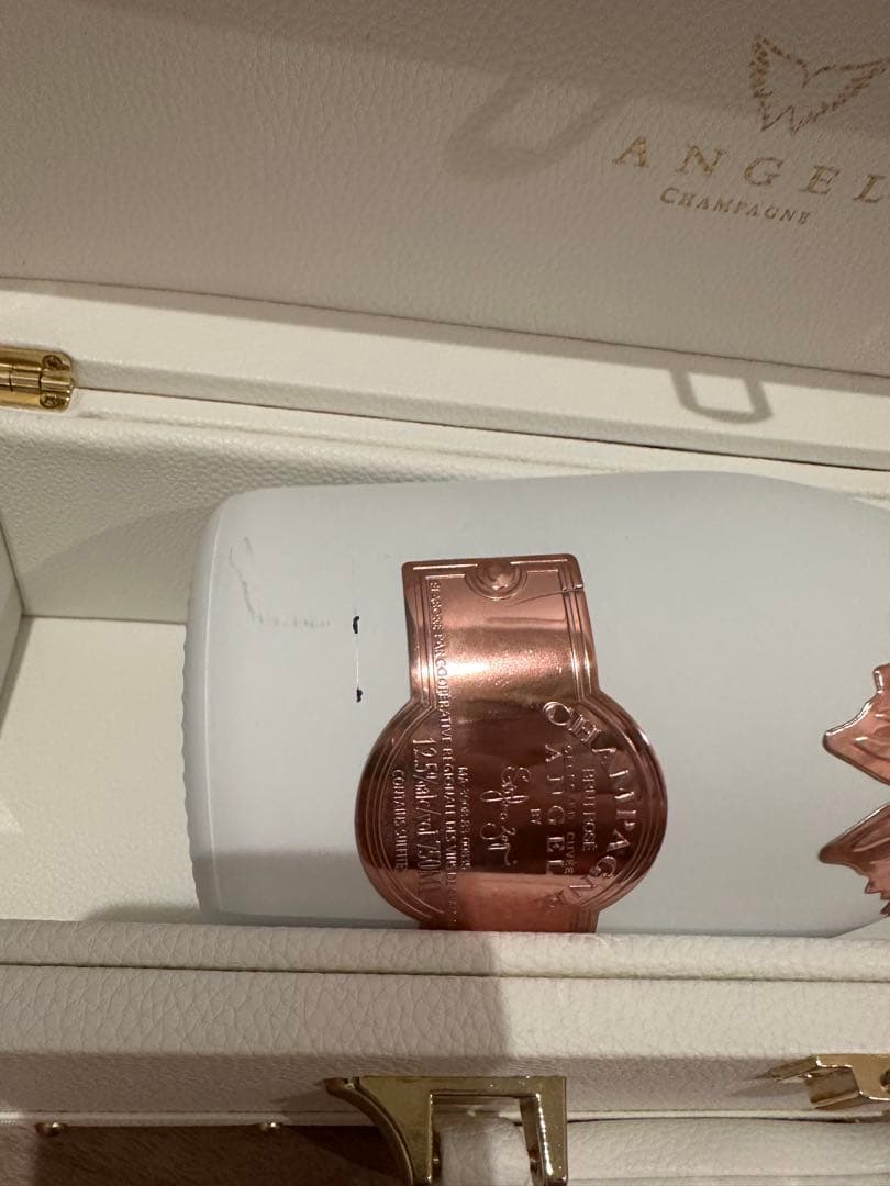 ANGEL CHAMPAGNE ホワイトボトル　ロゼ