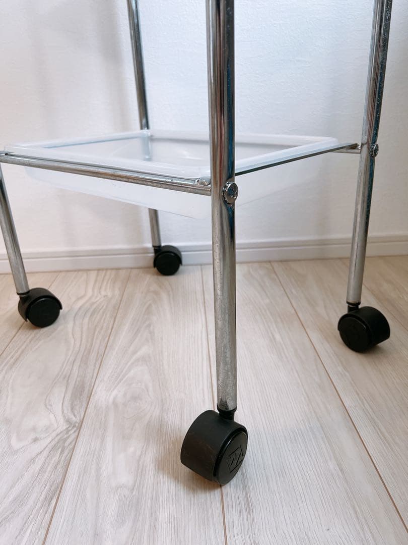 ☆ロコ☆ キャスター付3段ワゴン ヘアサロン バーバー 美容室 理容室