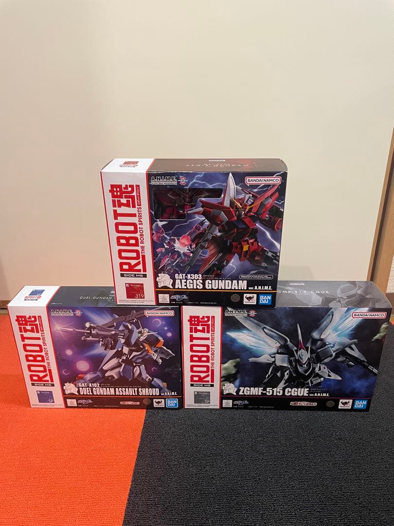 ガンダムSEED ROBOT魂 6体セット