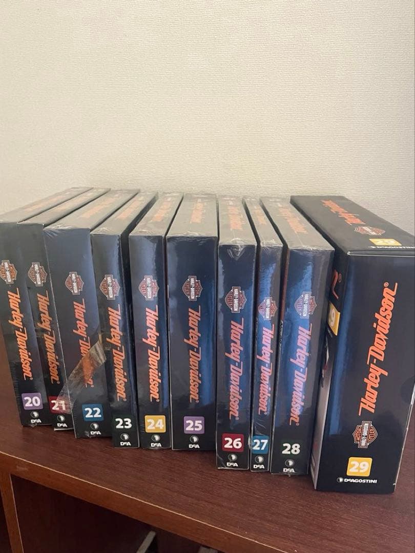 ハーレーダビットソン ディアゴスティーニ全巻＆ディスプレイケース付き