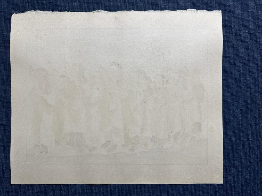 和田三造木版画 続昭和職業絵尽し 「僧侶」