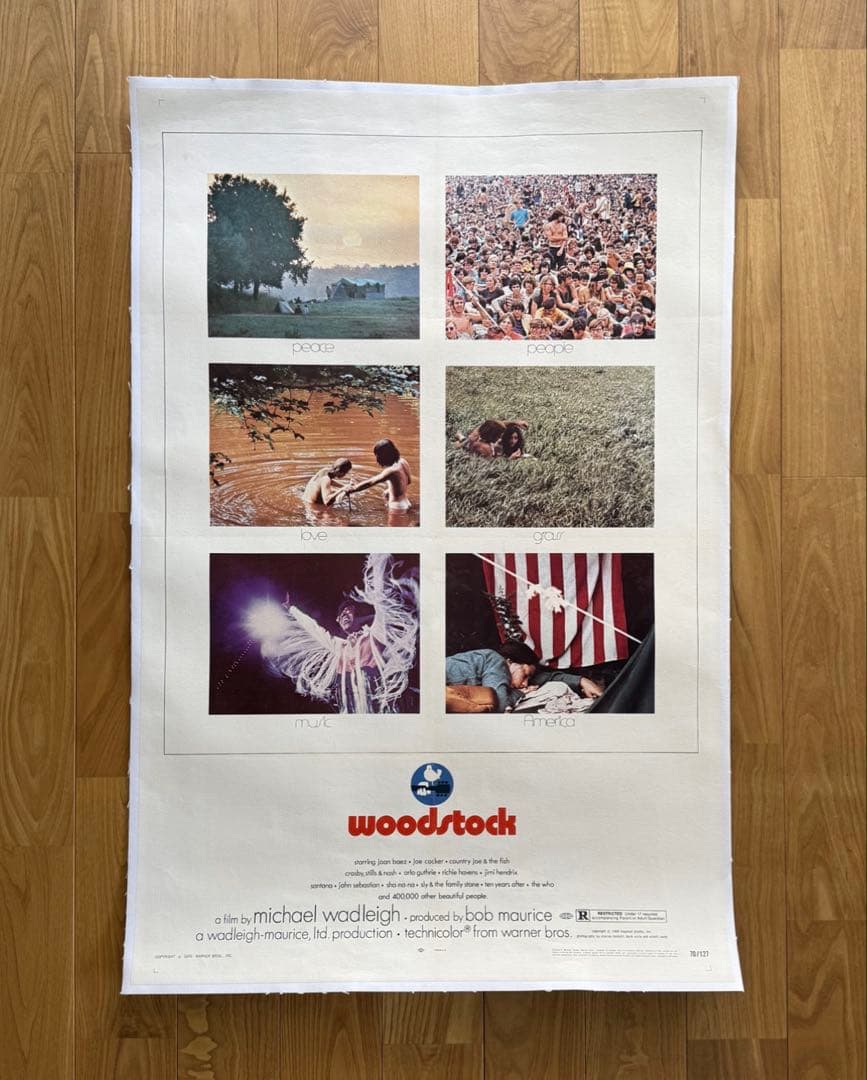 コレクション WOODSTOCK 1970s Vintage Movie Poster