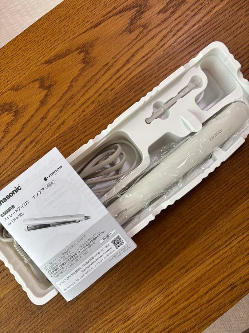 Panasonic パナソニック ストレートアイロン ナノケア