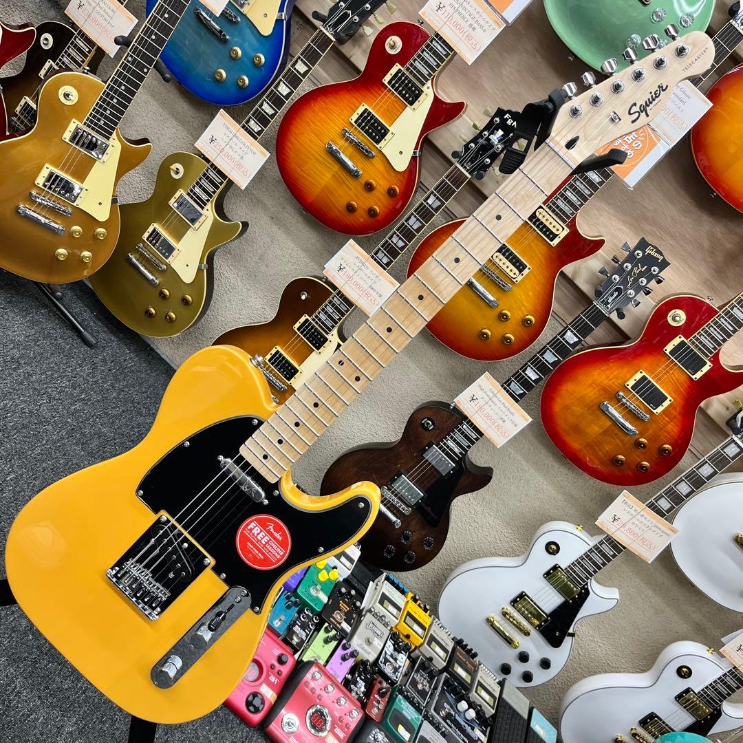 【11397】【新品】 Squier by Fender バタースコッチブロンド